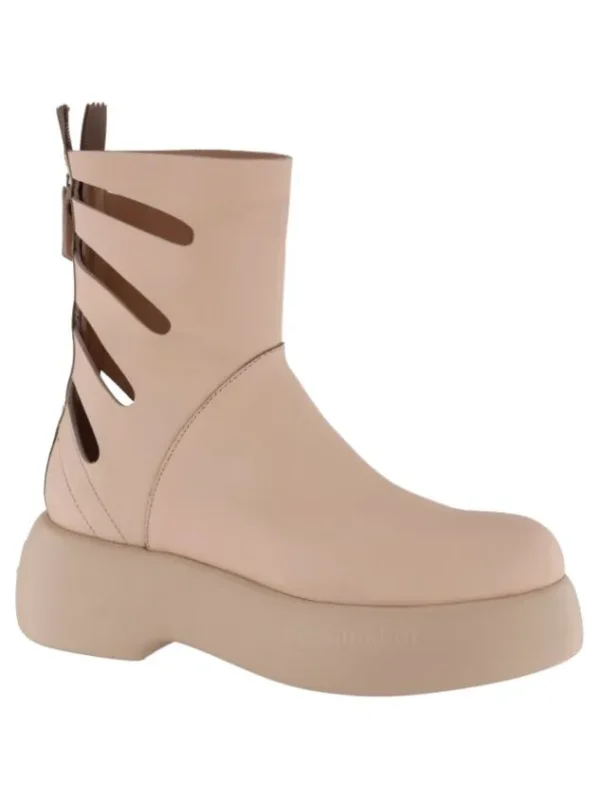 AGL ankle boots D772515PGKN Nude
