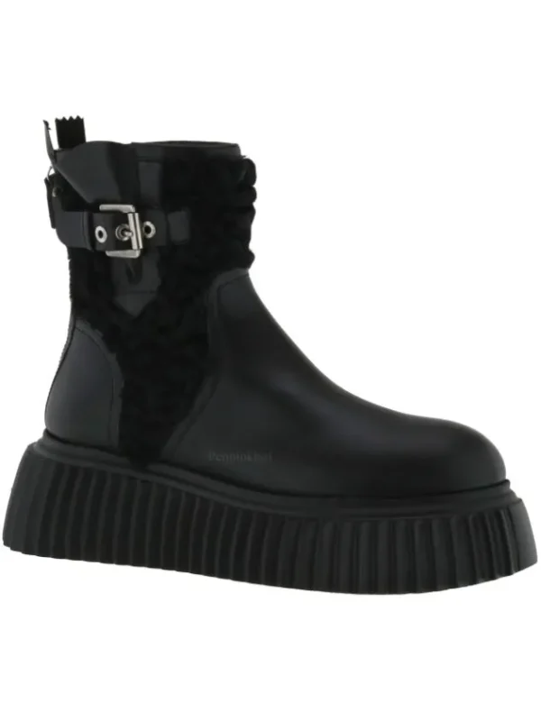 AGL ankle boots IGGY WARM Black
