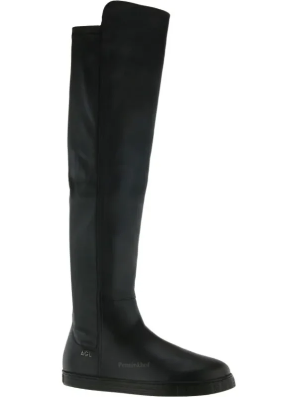 AGL boots ERIKA OVER THE KNEE Black