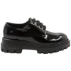AGL loafers MAXINE LACE UP D756027 Black