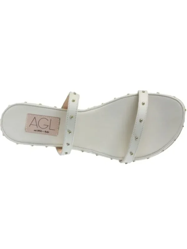 AGL sandals D656020BHKS Cream White
