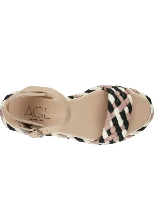 AGL sandals D642040PLKL057 Nude