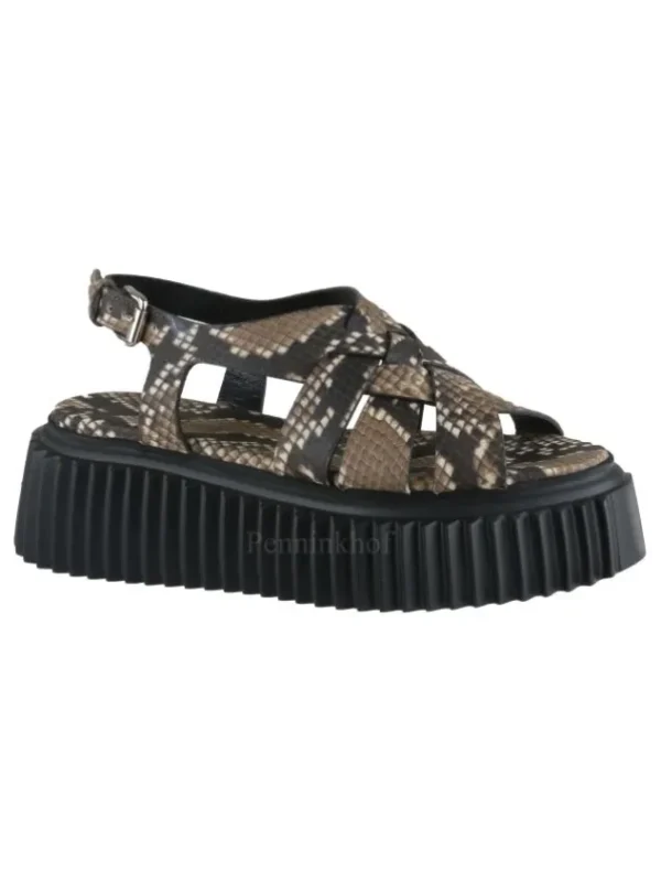 AGL sandals D642056PQK Taupe
