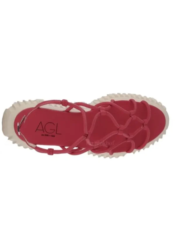 AGL sandals D642050PQKO Red