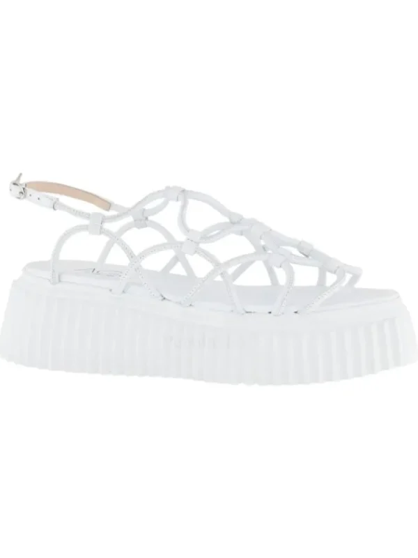 AGL sandals D642050PQKO White