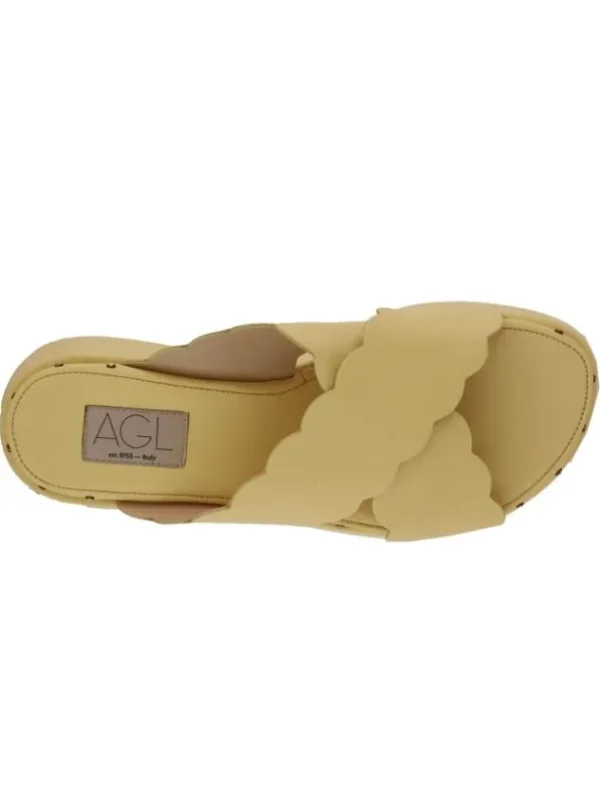 AGL sandals NOA D656048PISOFTY0236 Yellow