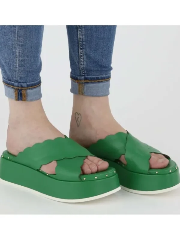 AGL sandals NOA D656048PISOFTY0236 Green