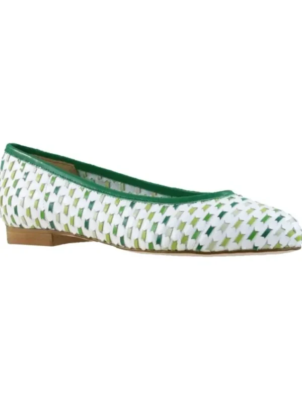 Alba Teci ballerinas 10207SF554 Green