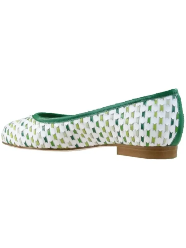 Alba Teci ballerinas 10207SF554 Green