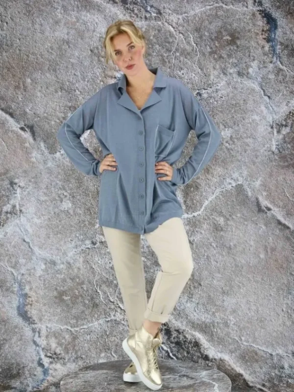 Annette Görtz vests VANIS 35509 Blue