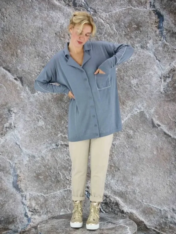 Annette Görtz vests VANIS 35509 Blue