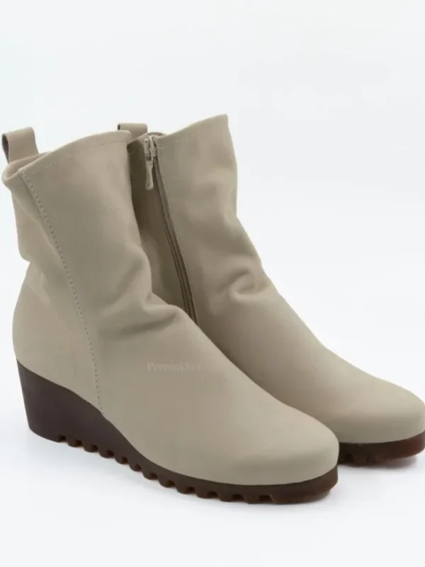 Arche ankle boots LARAZO Cream White