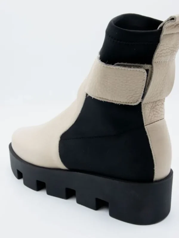 Arche ankle boots TREECK Cream White