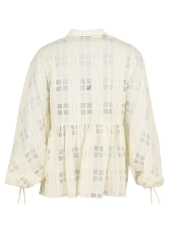 Beatrice B blouses 21FE4781RS71 Cream White