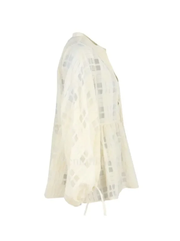 Beatrice B blouses 21FE4781RS71 Cream White