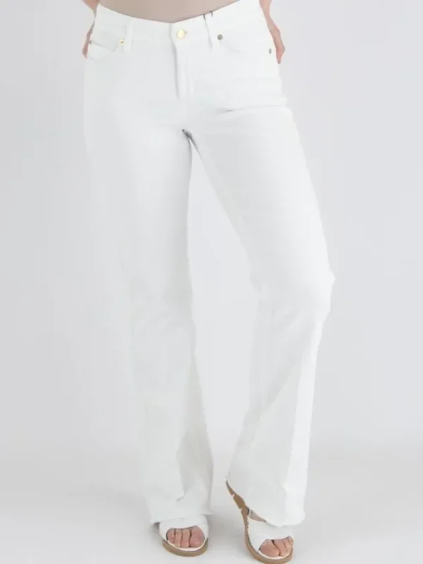 Cambio jeans PARIS FLARED 9047 0012-34 White