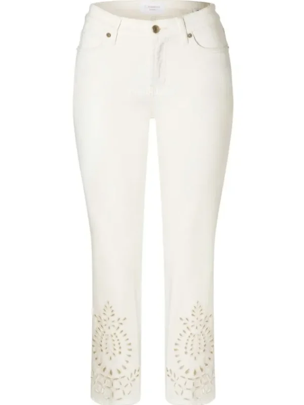 Cambio jeans PARIS STRAIGHT 9058 0017- 23 Cream White