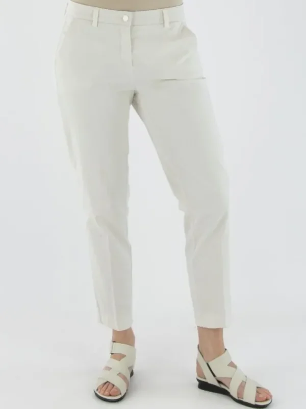 Cambio trousers 7666-0237-02 KARINA Cream White