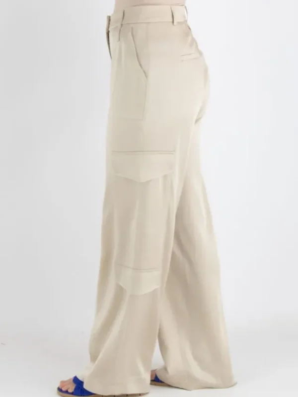 Cambio trousers AMELIE CARGO Beige