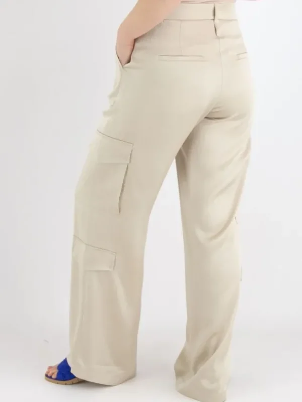Cambio trousers AMELIE CARGO Beige