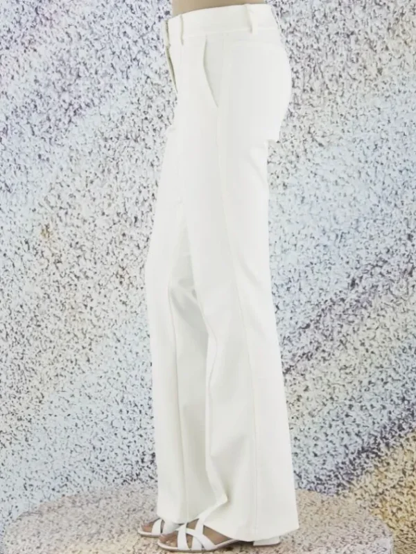Cambio trousers FARAH LONG 6111-0220-02 White