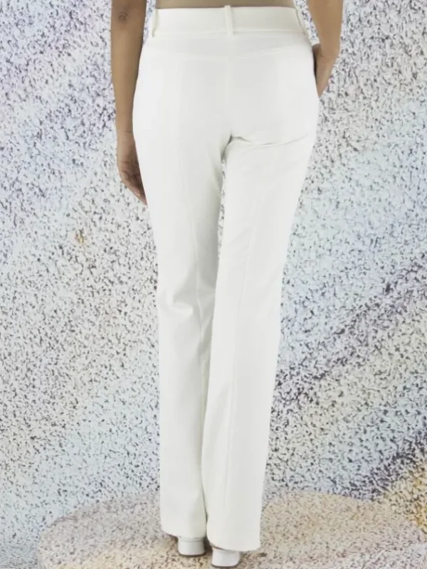 Cambio trousers FARAH LONG 6111-0220-02 White
