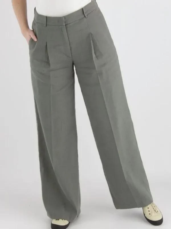 Cambio trousers MIRA PLEAT 8003 0299-00 Green