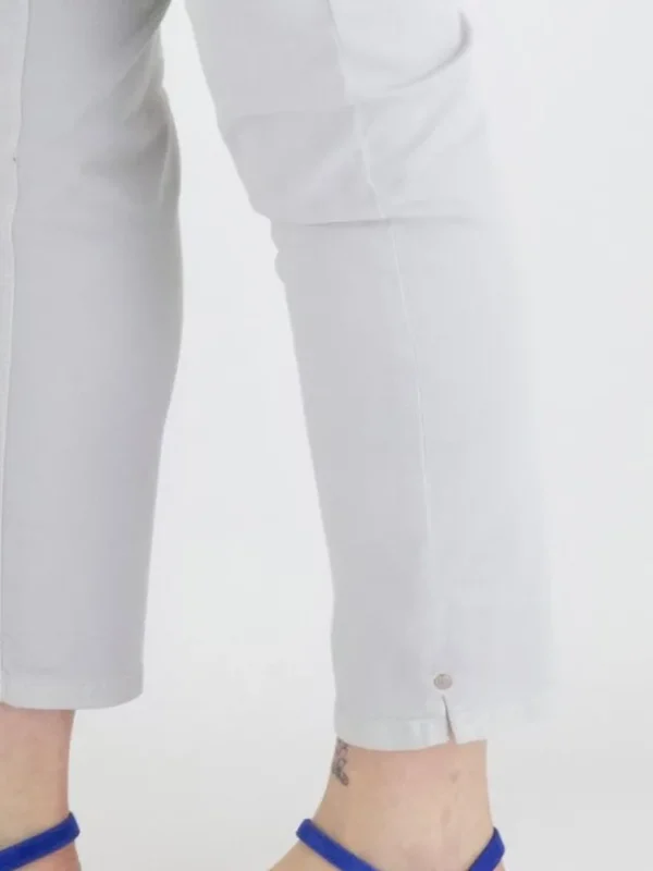 Cambio trousers PIPER SHORT 7675 0083-19 Grey