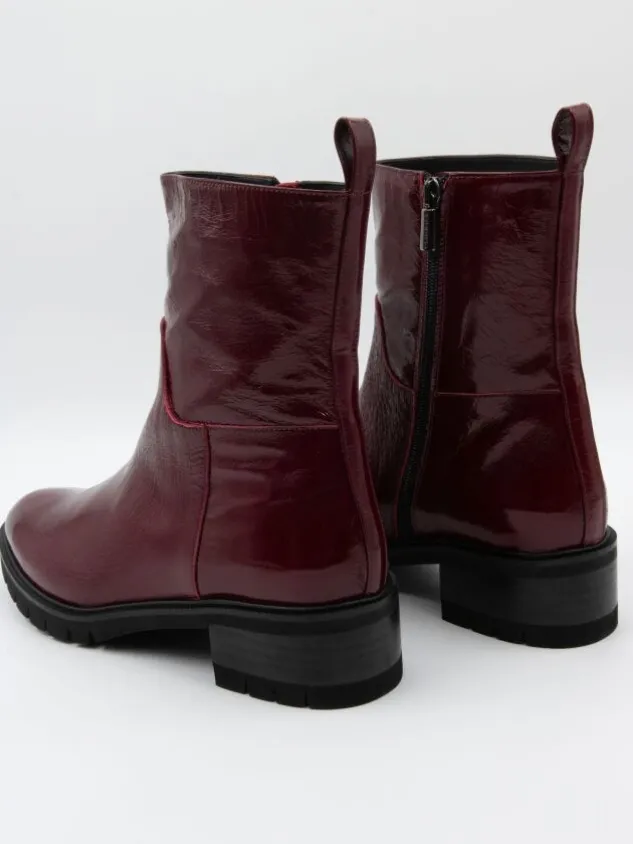 cervone_ankle_boots__red_2.webp Cervone ankle boots 3243 Red