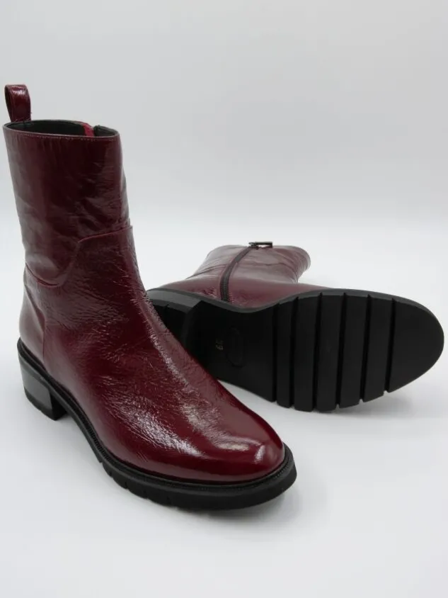 cervone_ankle_boots__red_3.webp Cervone ankle boots 3243 Red