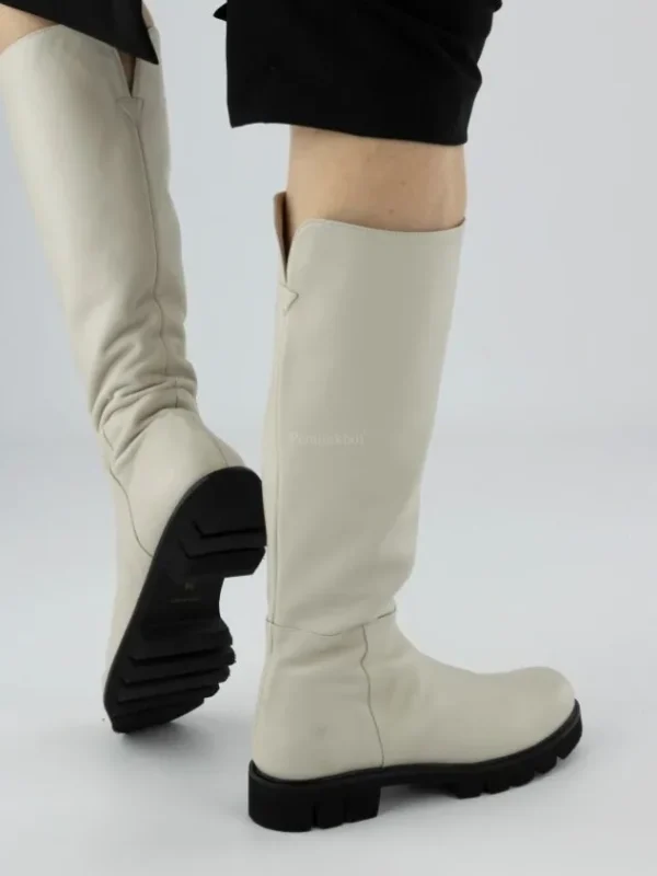 Cervone boots 2402 Cream White