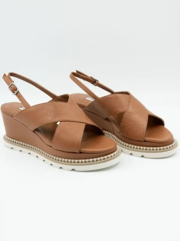 Cervone sandals 572 Cognac