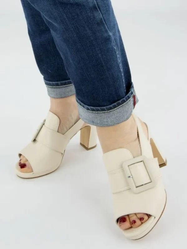 Cervone sandals 2356 Cream White