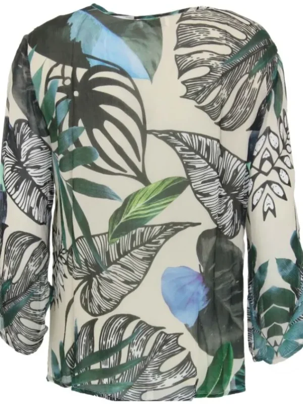Etoile du Monde tunics GRAPHIC JUNGLE S19-M0337 Beige