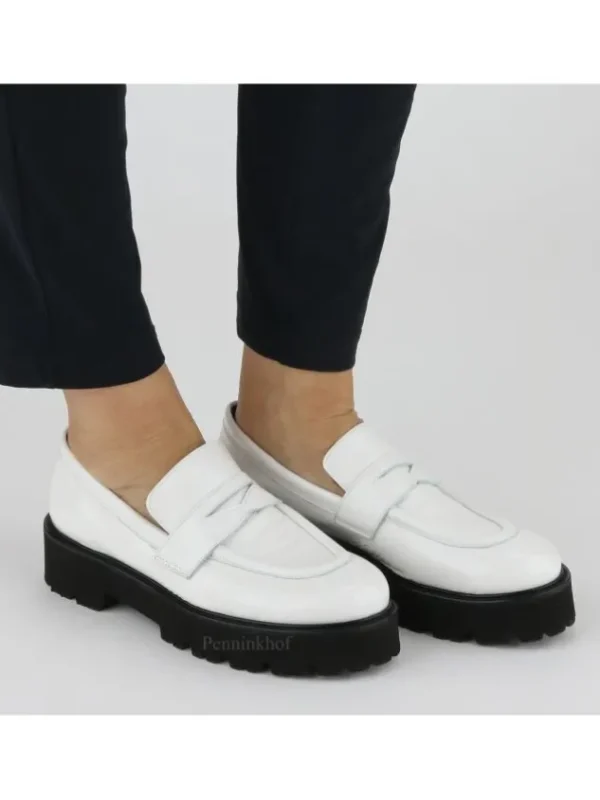 Even and odd loafers 5006 White