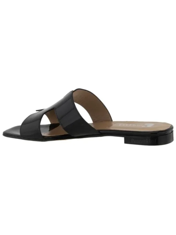 Even and odd sandals 98Q Black