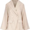 High blazers BRILLIANCE S30223 Nude