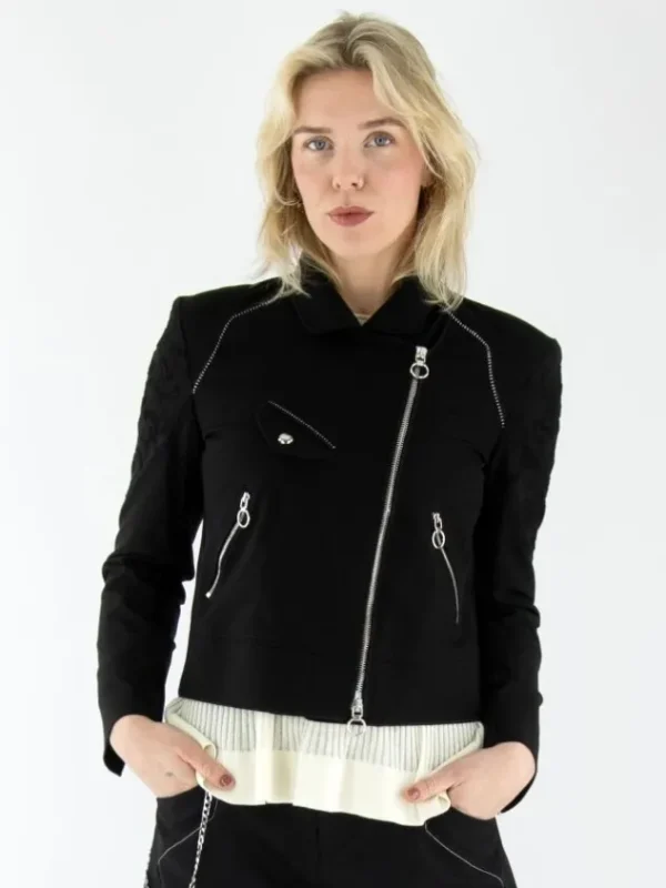 High blazers OBLIQUE S39165 Black