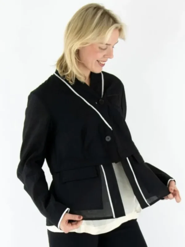High blazers STAND OUT 930014 Black