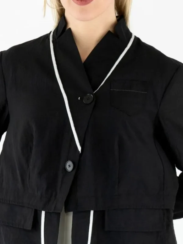 High blazers STAND OUT 930014 Black
