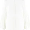 High blouses CALMING S50274 Cream White