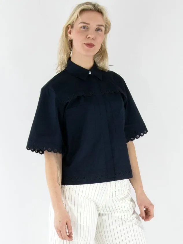 high_blouses_catchphraise_4.webp High blouses CATCHPHRAISE 750856 Blue