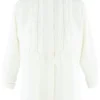 High blouses HARMONIC S50260 Cream White