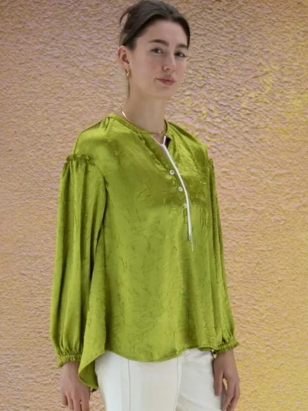 High blouses INTUITION S50239 Green