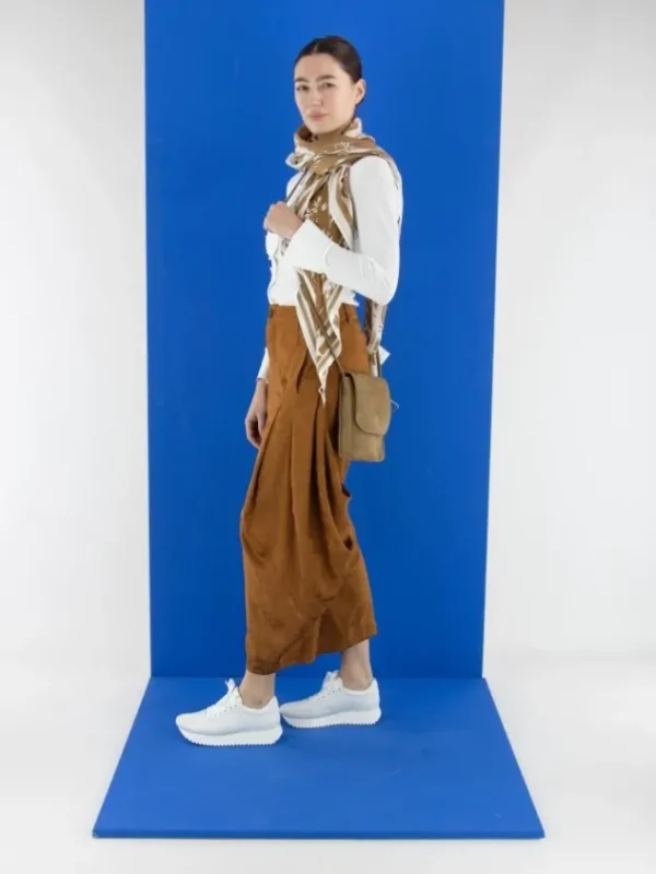 High blouses SATISFY S50298 White