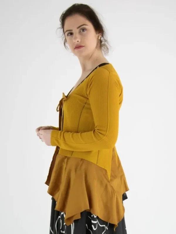 High blouses SENSATIONAL S55199 Gold