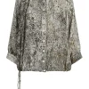 High blouses SIMILE 950040 Green