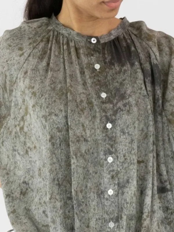 High blouses SIMILE 950040 Green