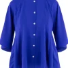 High blouses TULIP S50295 Blue