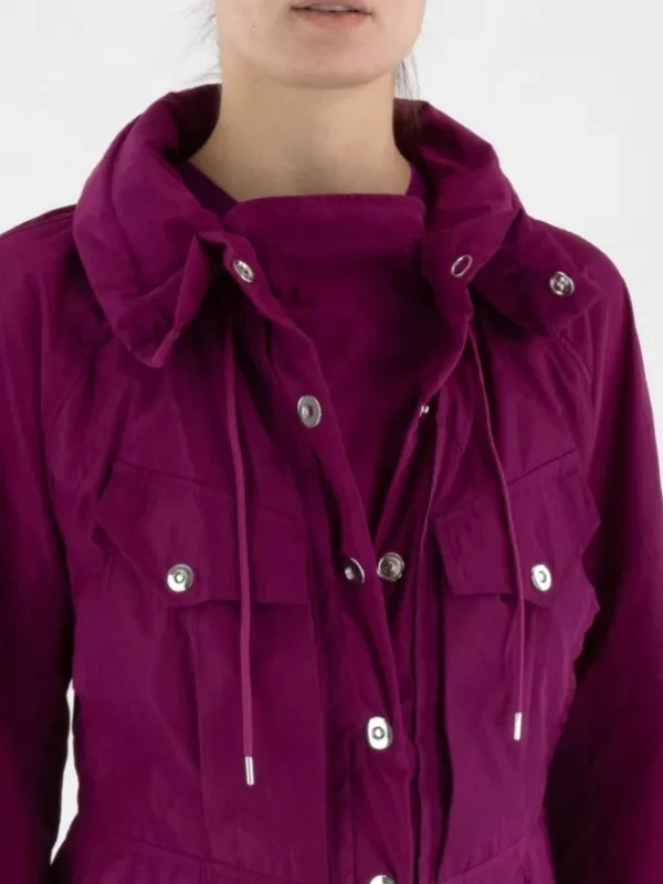 High coats COHORT S39161 Purple
